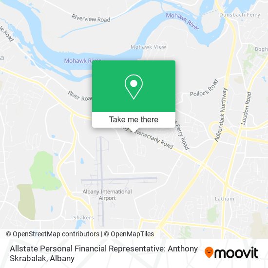 Allstate Personal Financial Representative: Anthony Skrabalak map