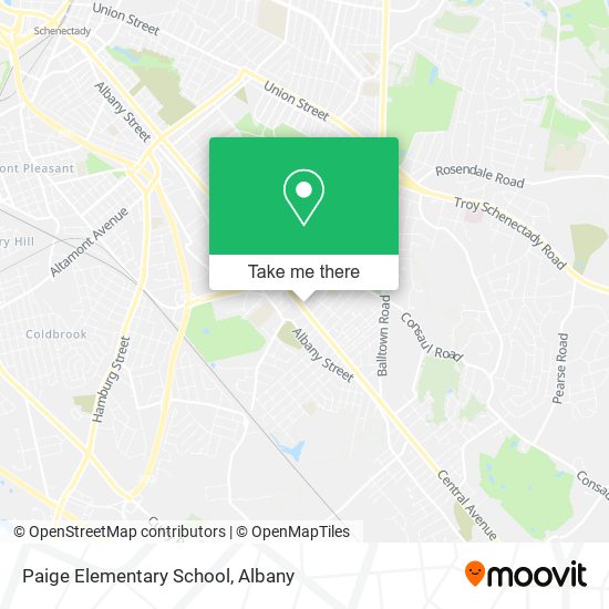 Mapa de Paige Elementary School