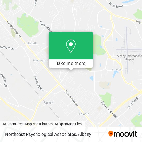 Mapa de Northeast Psychological Associates
