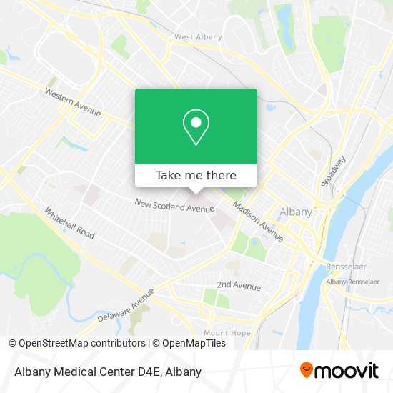 Mapa de Albany Medical Center D4E