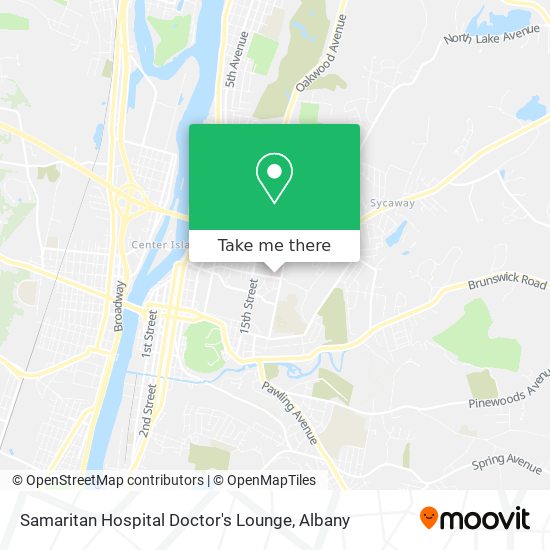 Samaritan Hospital Doctor's Lounge map