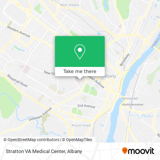 Stratton VA Medical Center map