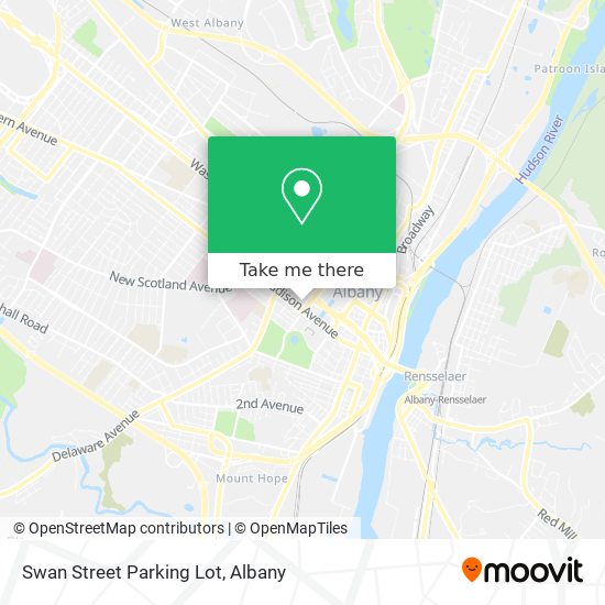 Swan Street Parking Lot map
