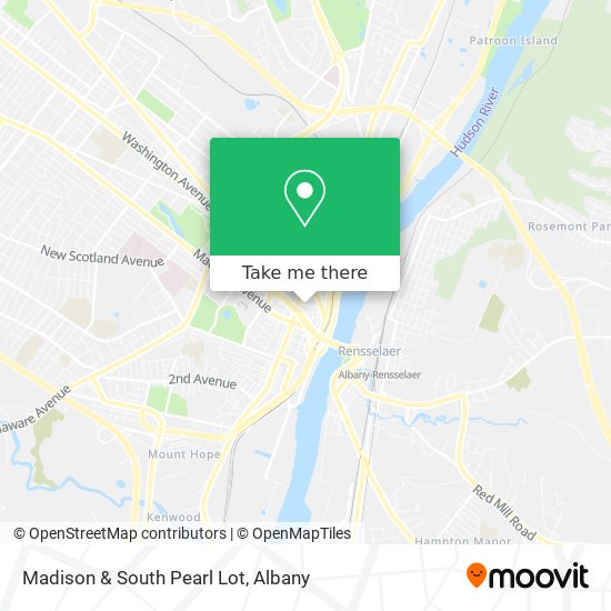 Madison & South Pearl Lot map