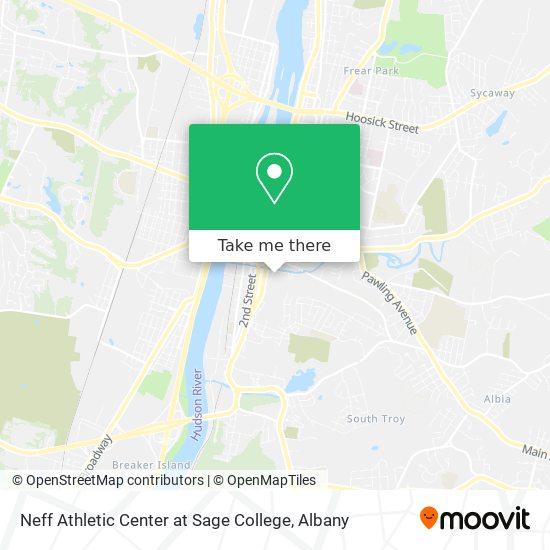 Neff Athletic Center at Sage College map