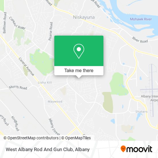 Mapa de West Albany Rod And Gun Club