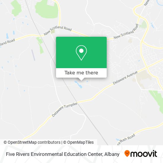 Five Rivers Environmental Education Center map