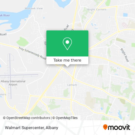 Mapa de Walmart Supercenter