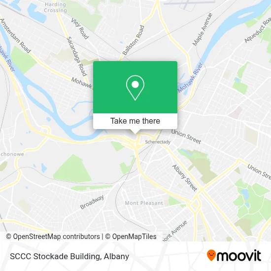 SCCC Stockade Building map