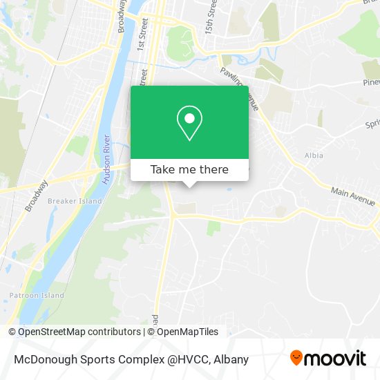 Mapa de McDonough Sports Complex @HVCC