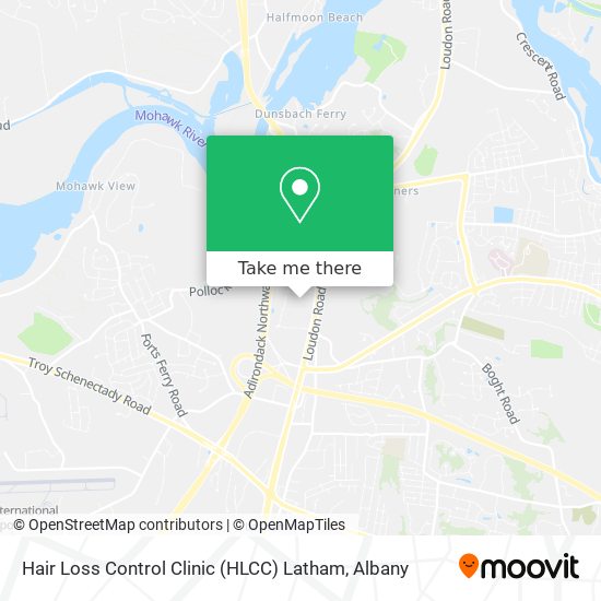 Hair Loss Control Clinic (HLCC) Latham map