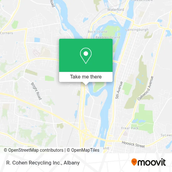 R. Cohen Recycling Inc. map