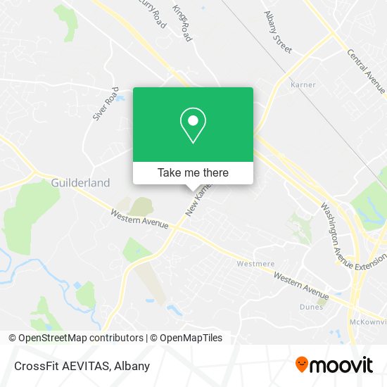 CrossFit AEVITAS map