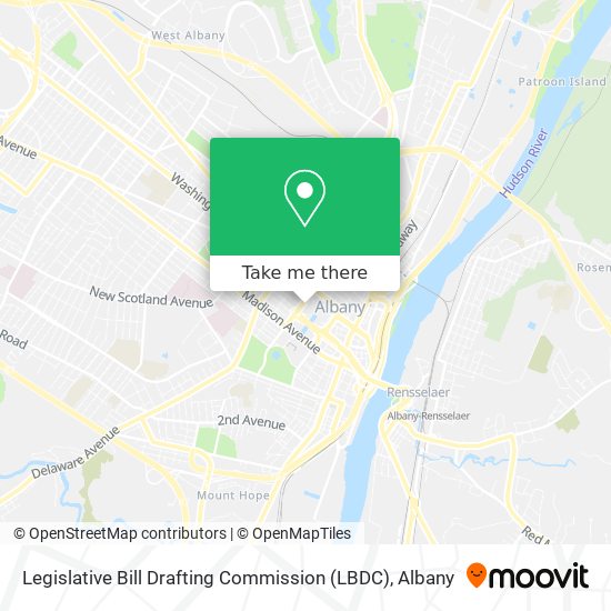 Legislative Bill Drafting Commission (LBDC) map