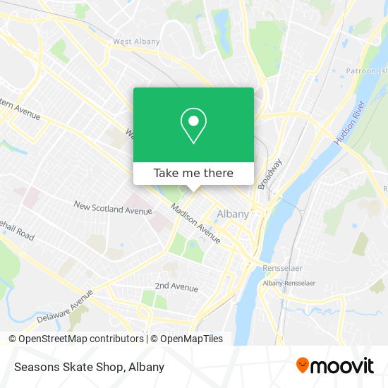 Mapa de Seasons Skate Shop