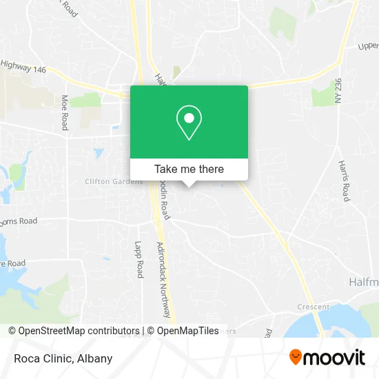 Roca Clinic map