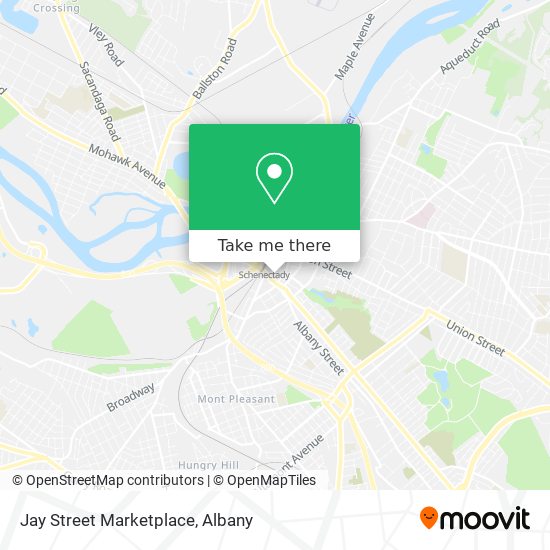 Mapa de Jay Street Marketplace