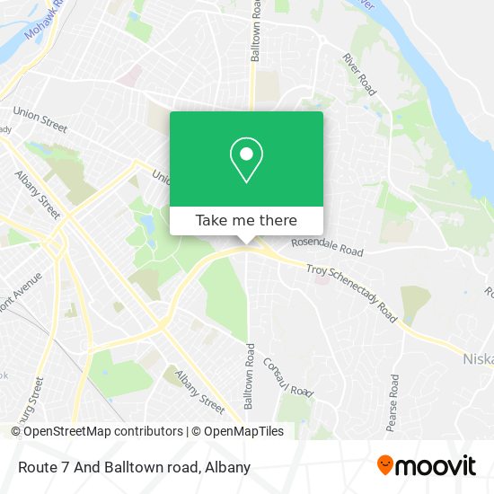 Mapa de Route 7 And Balltown road