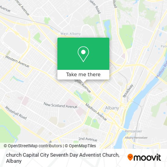 church Capital City Seventh Day Adventist Church map