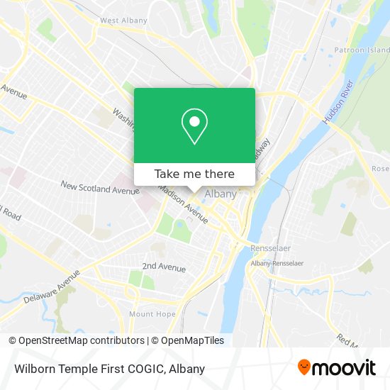 Mapa de Wilborn Temple First COGIC