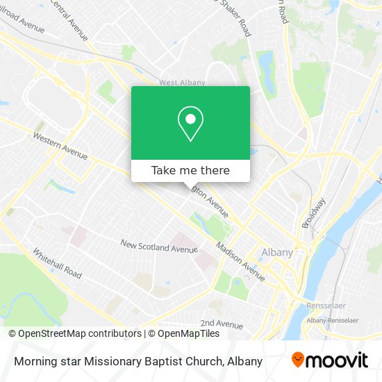 Mapa de Morning star Missionary Baptist Church