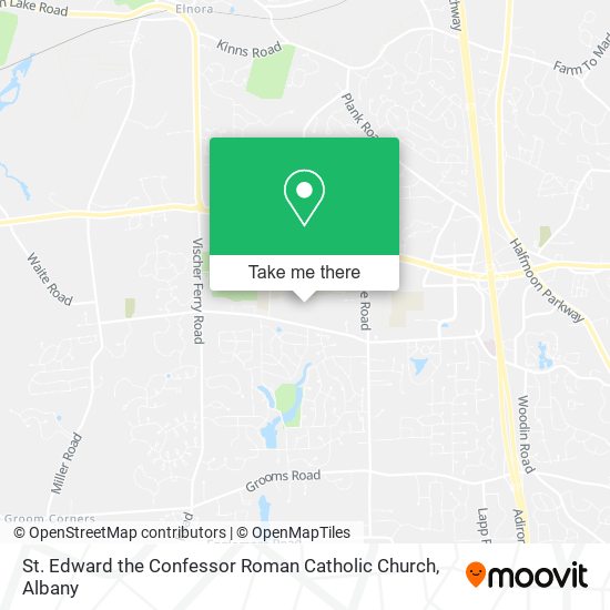 St. Edward the Confessor Roman Catholic Church map
