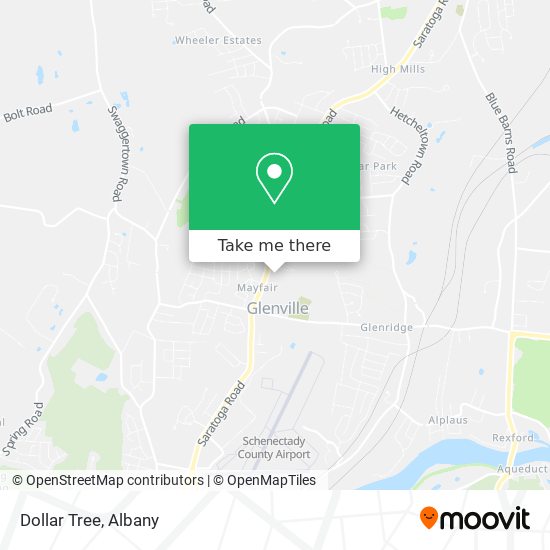 Mapa de Dollar Tree