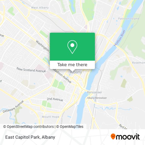 East Capitol Park map