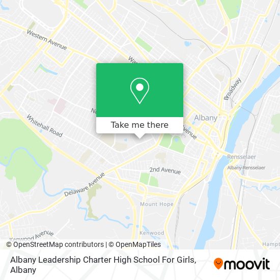 Albany Leadership Charter High School For Girls map