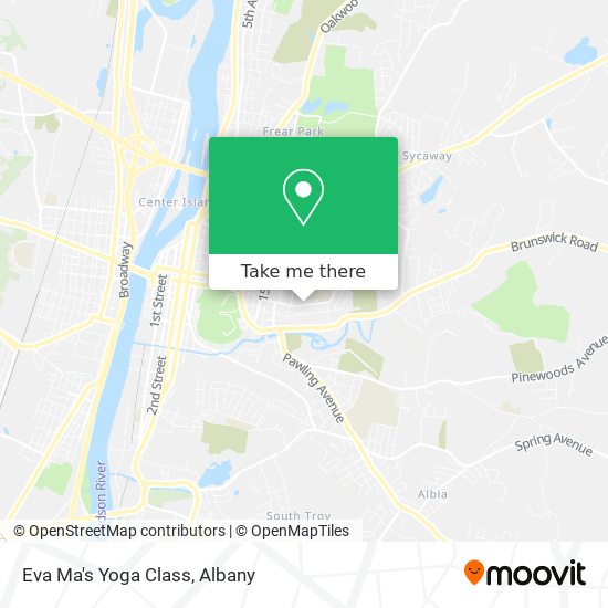 Mapa de Eva Ma's Yoga Class