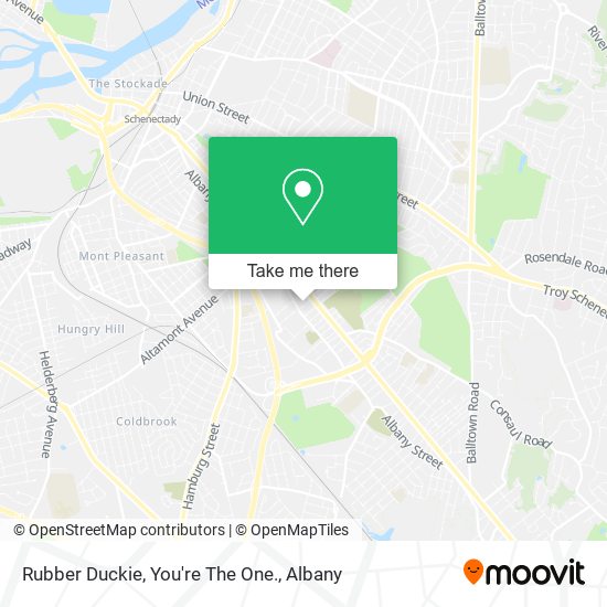 Mapa de Rubber Duckie, You're The One.