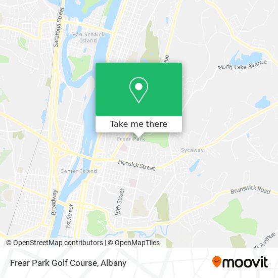 Mapa de Frear Park Golf Course