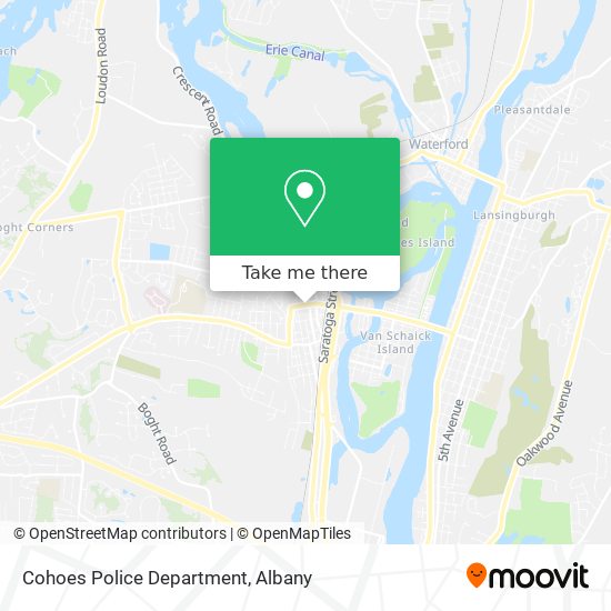 Mapa de Cohoes Police Department