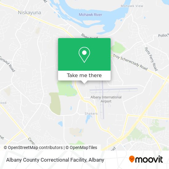 Albany County Correctional Facility map