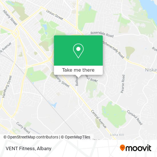 VENT Fitness map