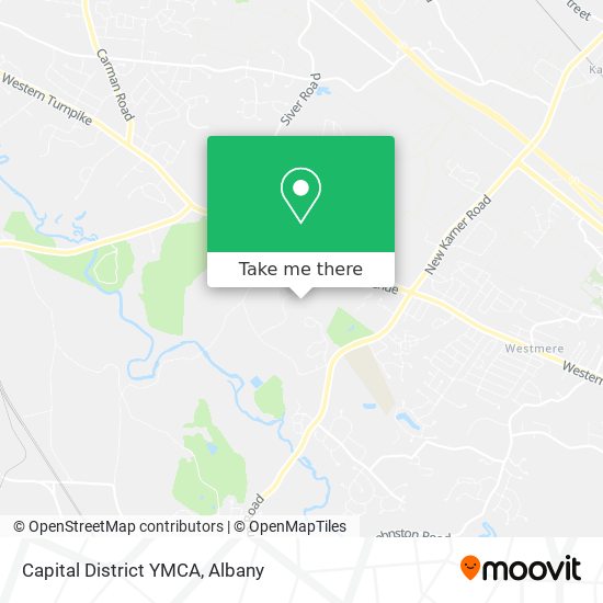 Capital District YMCA map