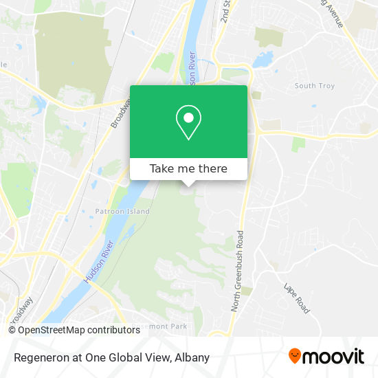 Regeneron at One Global View map