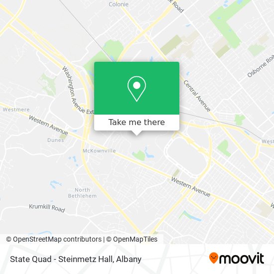 State Quad - Steinmetz Hall map