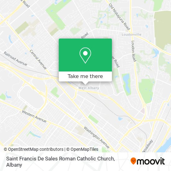 Saint Francis De Sales Roman Catholic Church map