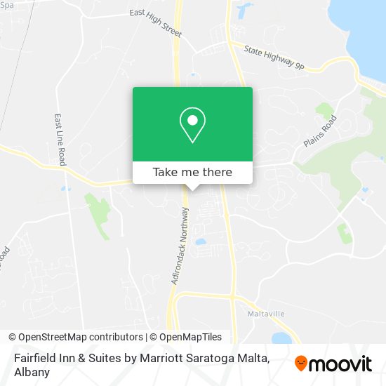 Fairfield Inn & Suites by Marriott Saratoga Malta map