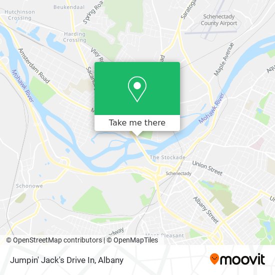 Mapa de Jumpin' Jack's Drive In