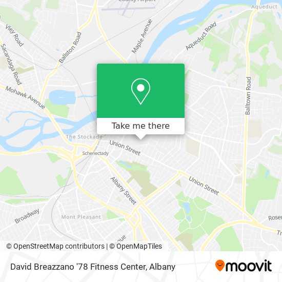David Breazzano '78 Fitness Center map