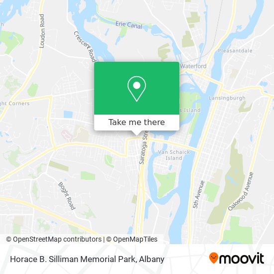 Horace B. Silliman Memorial Park map