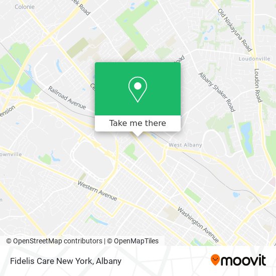 Fidelis Care New York map