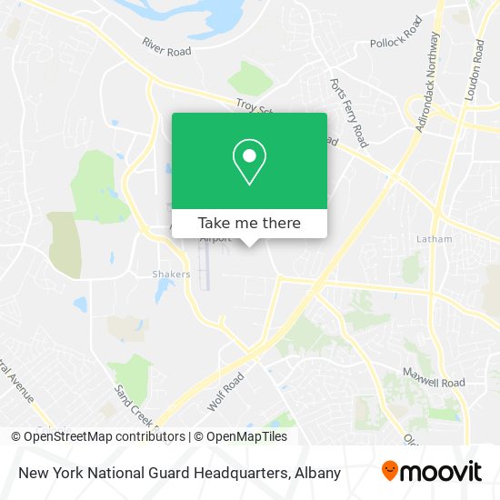 Mapa de New York National Guard Headquarters