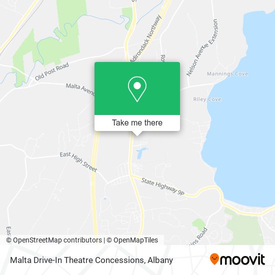 Malta Drive-In Theatre Concessions map