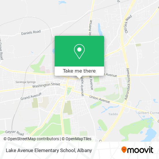 Mapa de Lake Avenue Elementary School