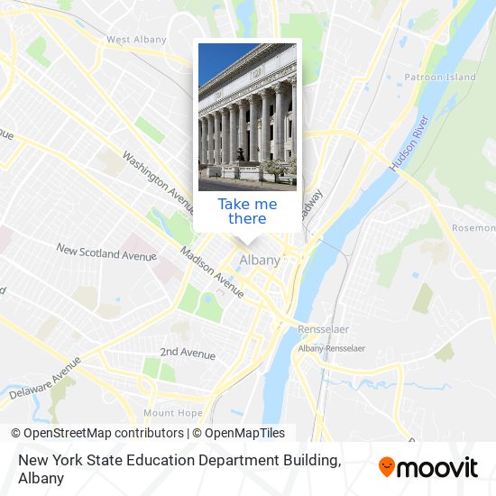 New York State Education Department Building map