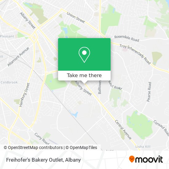 Freihofer's Bakery Outlet map