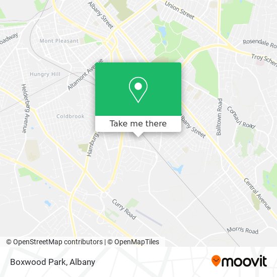 Mapa de Boxwood Park